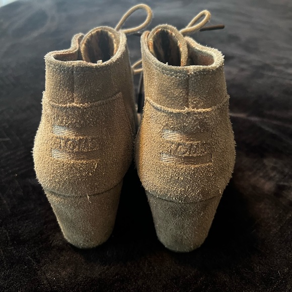 Womens Toms Wedges - Picture 3 of 4